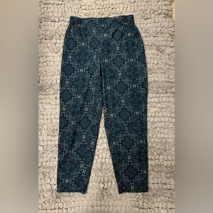 Krimson Klover Geometric Patterned Pull on Elastic pants